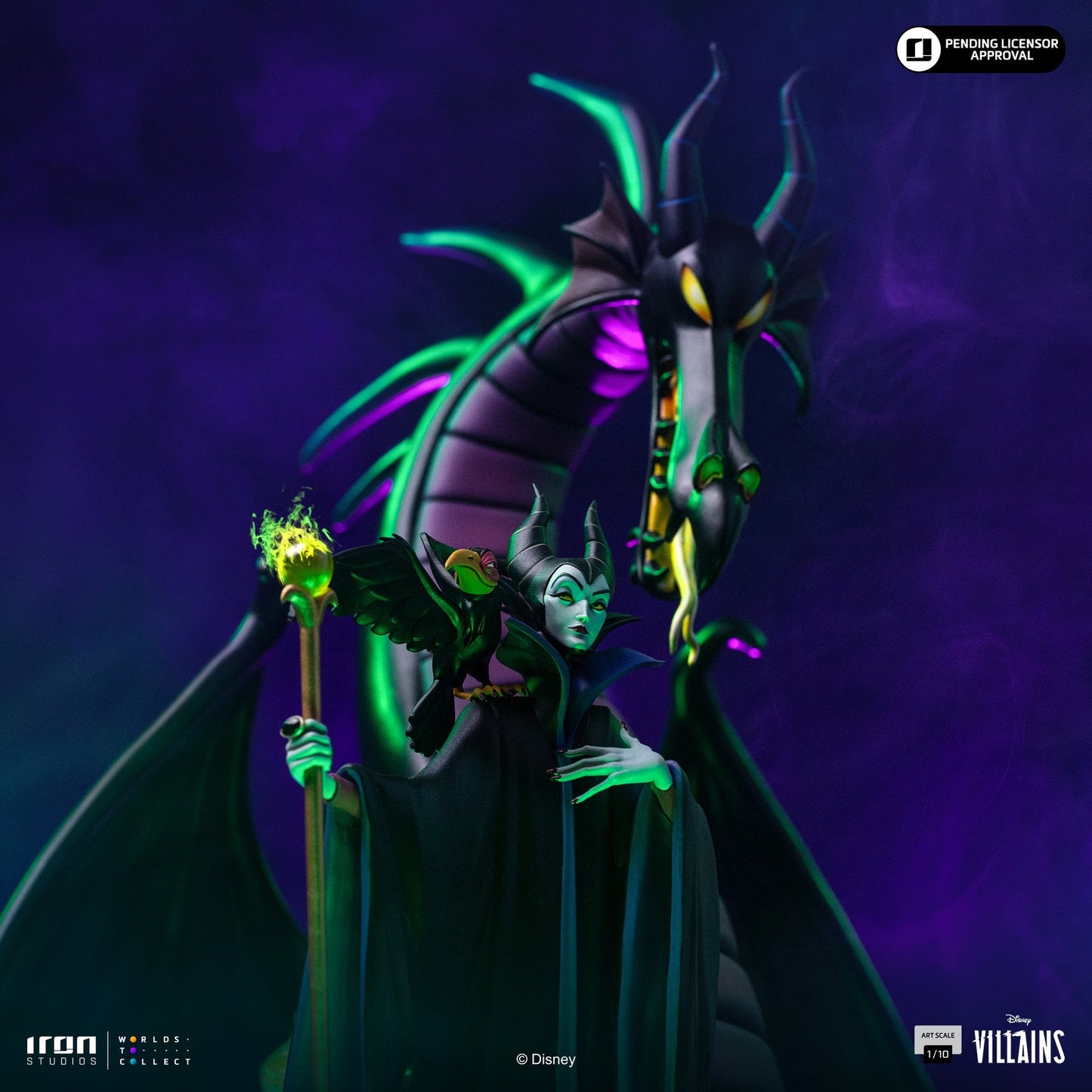 Maleficent Statue - Disney's Villains - Art Scale 1/10 - Disney Classics
