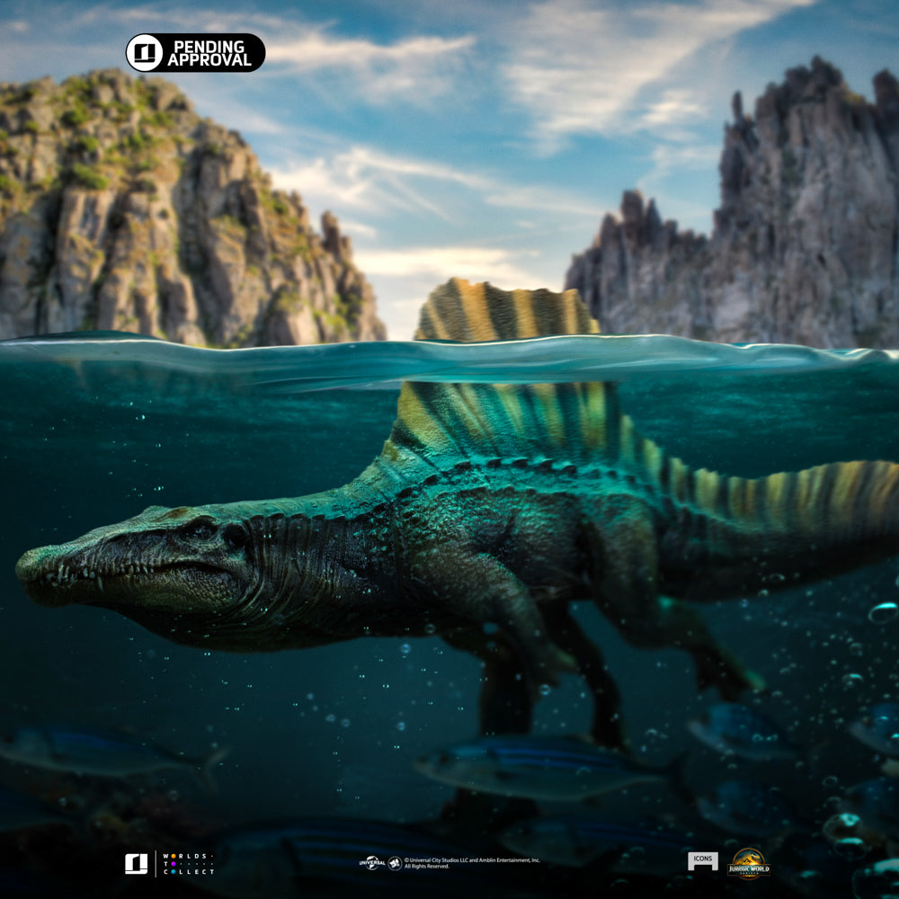 Spinosaurus-Statue – Jurassic World: Rebirth – Icons