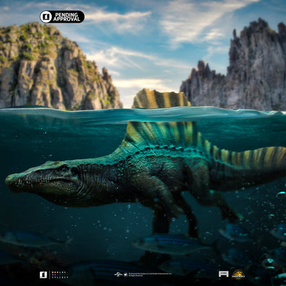 Spinosaurus-Statue – Jurassic World: Rebirth – Icons
