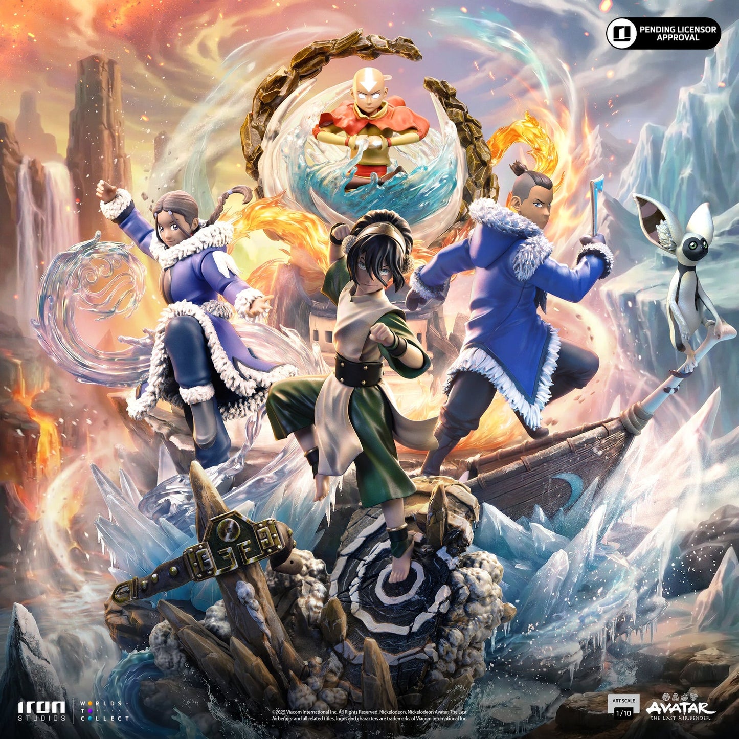 Toph Beifong Statue – Avatar: The Last Airbender – Art Scale 1/10