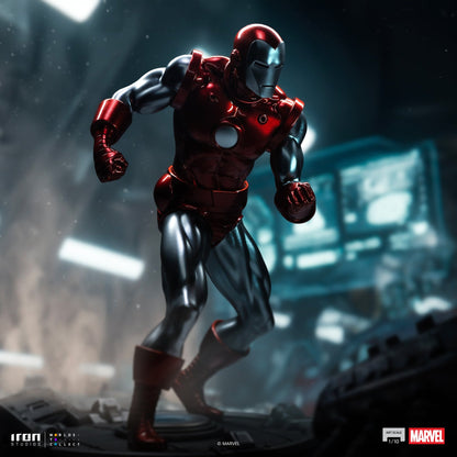 Iron Man Rot & Chrom Statue - Marvel Comics - Art Scale 1/10
