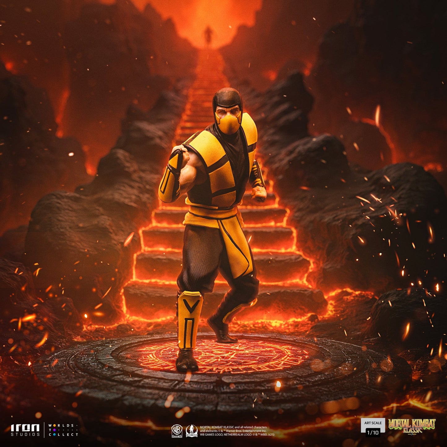 Scorpion Statue (Variant) - Mortal Kombat - Art Scale 1/10