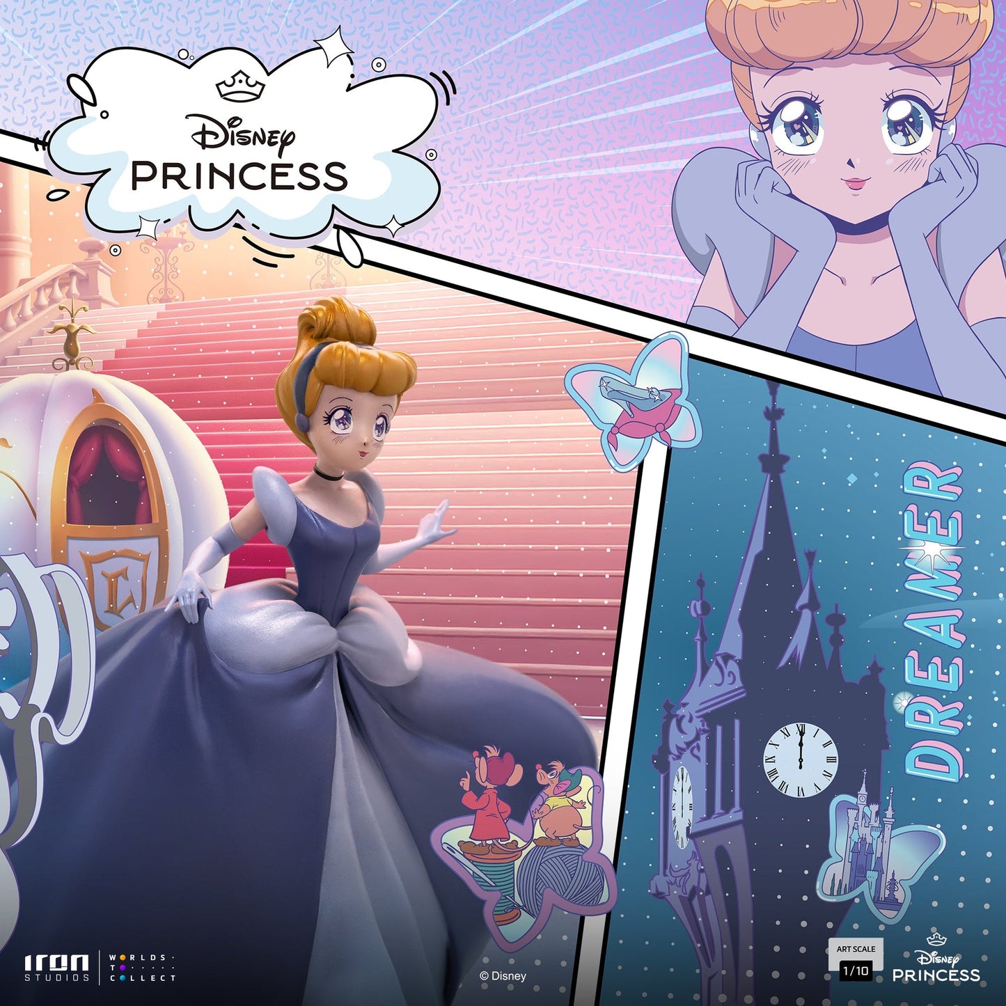 Statue Aschenputtel – Disney Prinzessin – Disney Classics