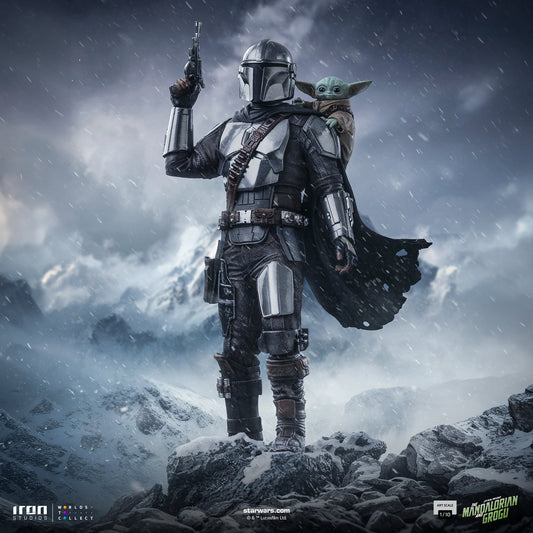 Statue Mandalorian and Grogu - The Mandalorian and Grogu Movie - Art Scale 1/10 - The Mandalorian & Grogu