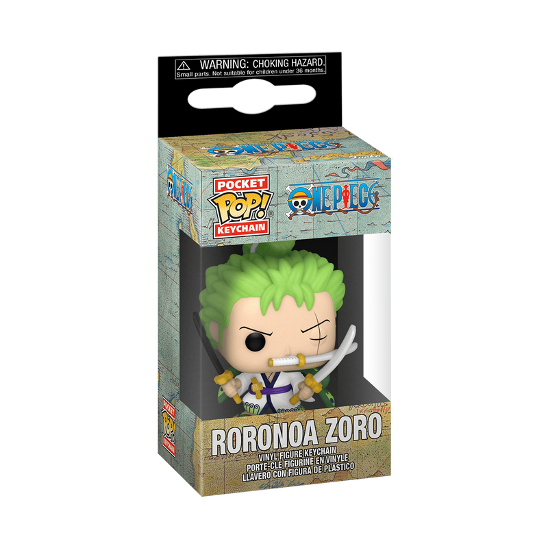 pop keychain roronoa zoro