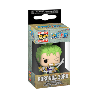 pop keychain roronoa zoro
