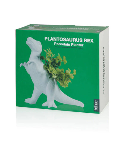 Plantosaurus Rex Dinosaur Flower Pot