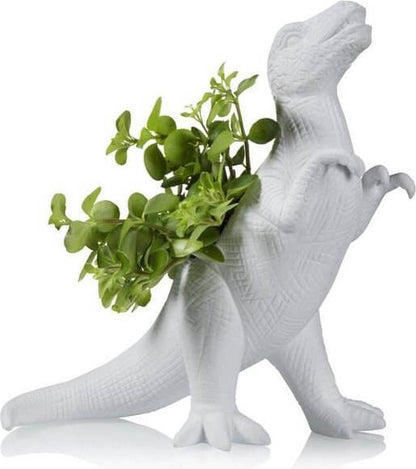 Plantosaurus Rex Dinosaur Flower Pot
