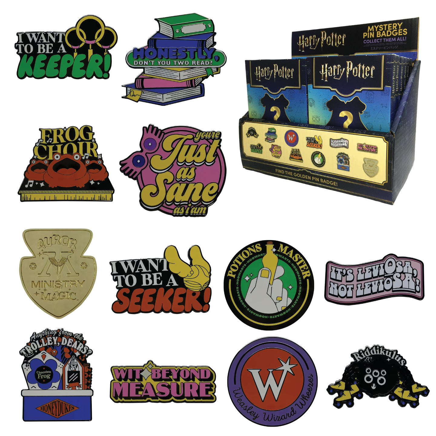 Display de 12 blind boxes Harry Potter - Mystery
