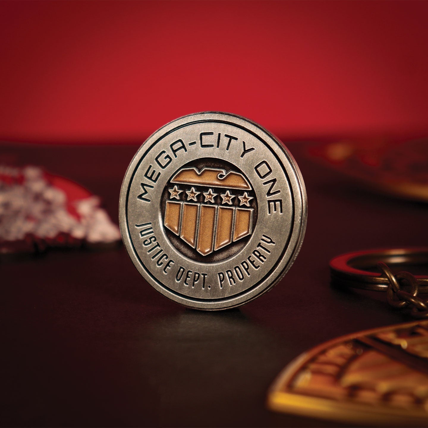 Pièce collector 2000 AD - Judge Dredd Mega City One