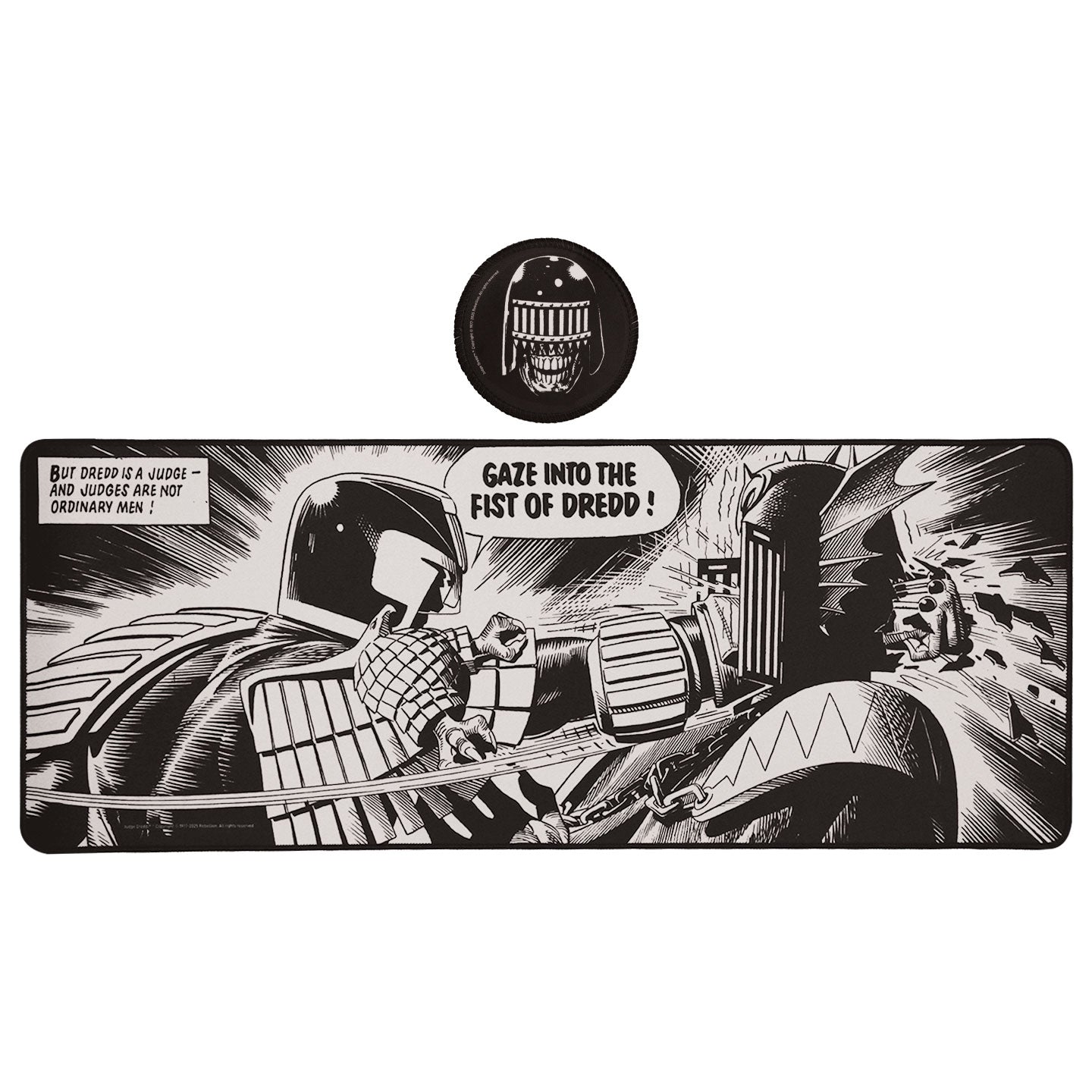 Desk pad & set de sous-verres 2000 AD - Judge Dredd XL