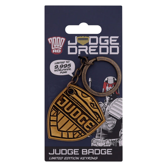 Porte-clés 2000 AD - Judge Dredd Badge