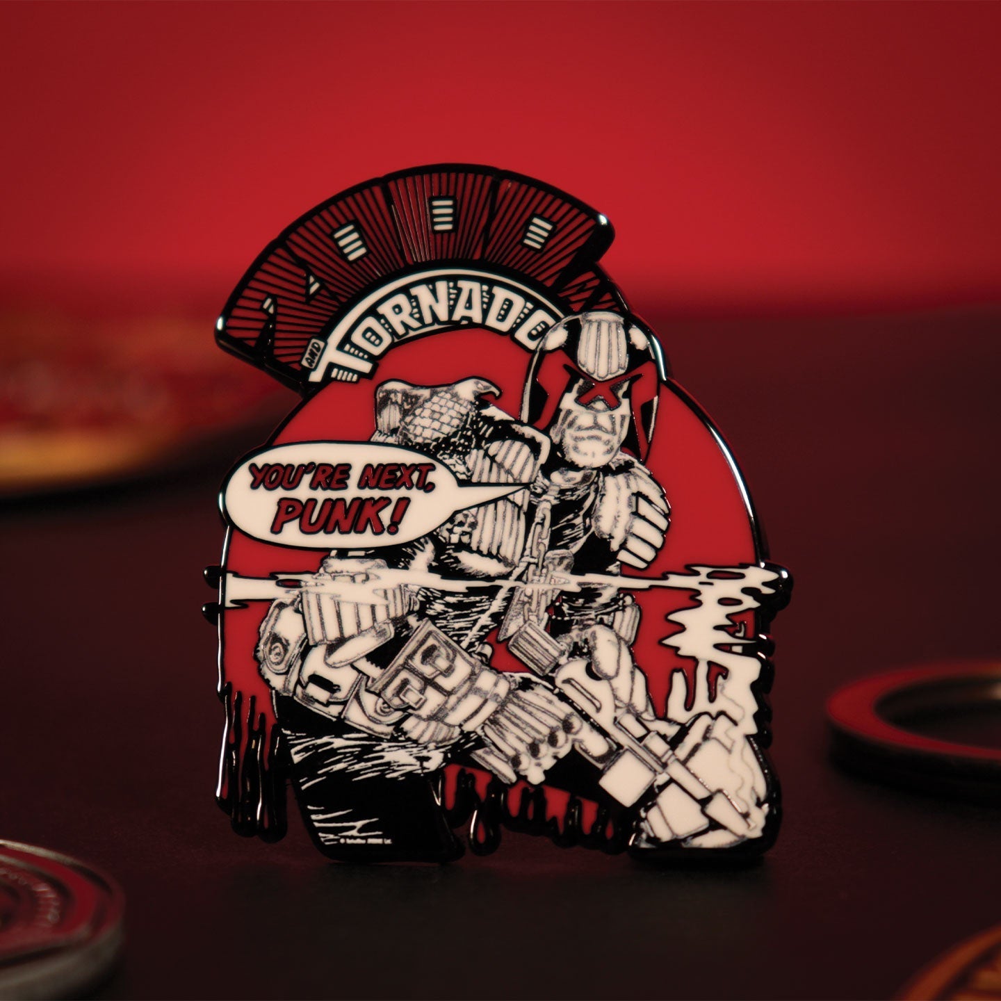 Pin's 2000 AD - Judge Dredd You’re Next Punk