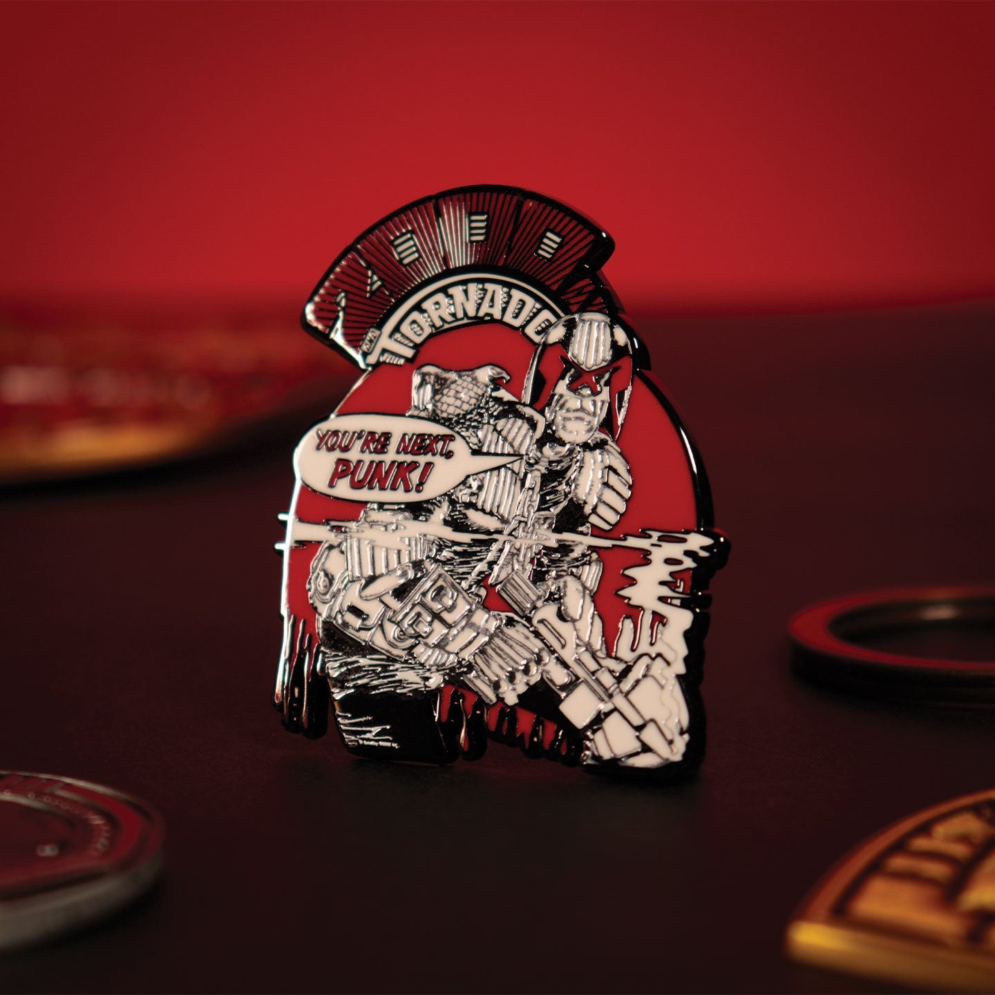 Pin's 2000 AD - Judge Dredd You’re Next Punk
