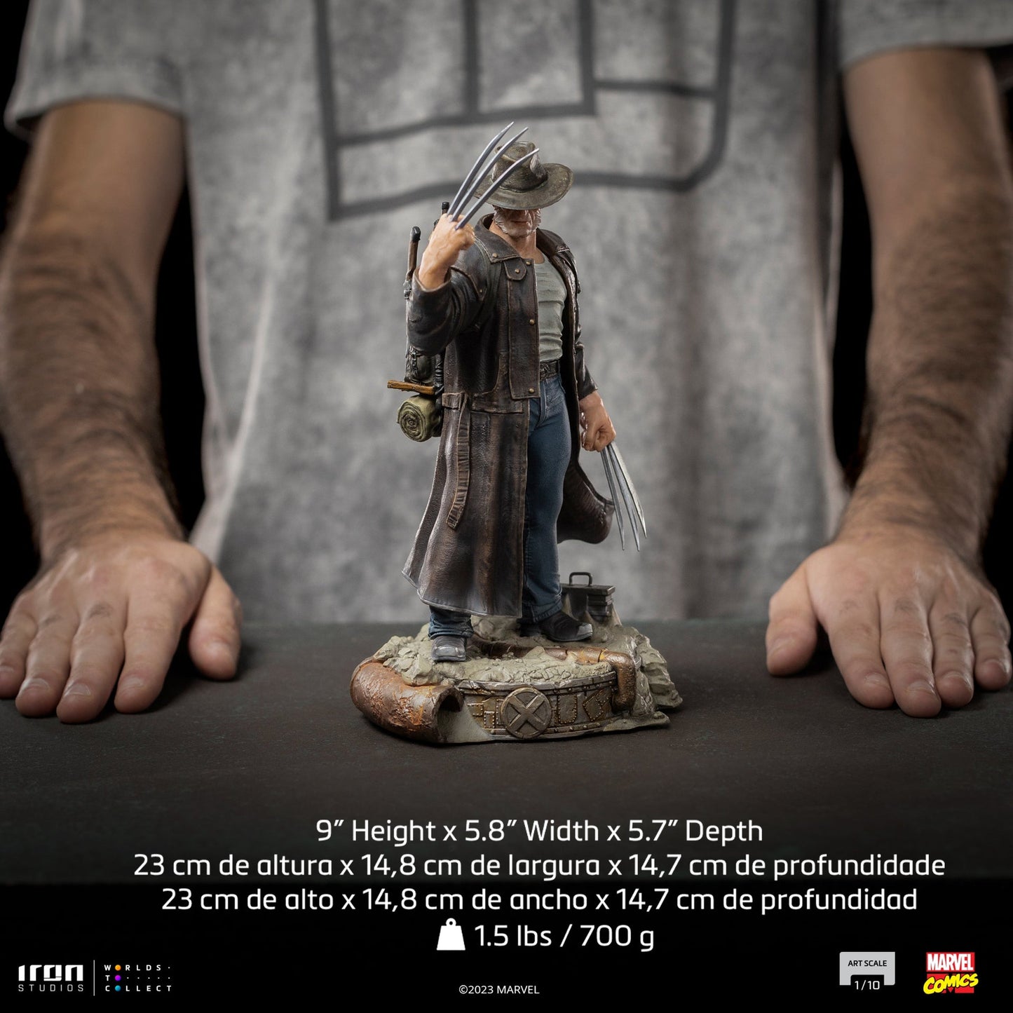 Statue Old Man Logan (Wolverine 50. Jubiläum) - X-Men - Art Scale 1/10 - Marvel Comics