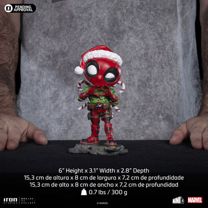 Figurine Deadpool (Holidays Version) - Marvel Comics - Mini Co.