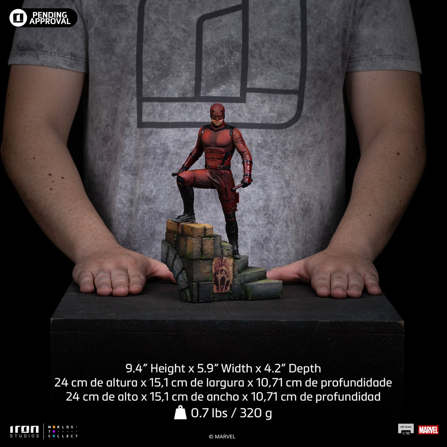 Daredevil Statue - Daredevil: Born Again - Art Scale 1/10 - Marvel