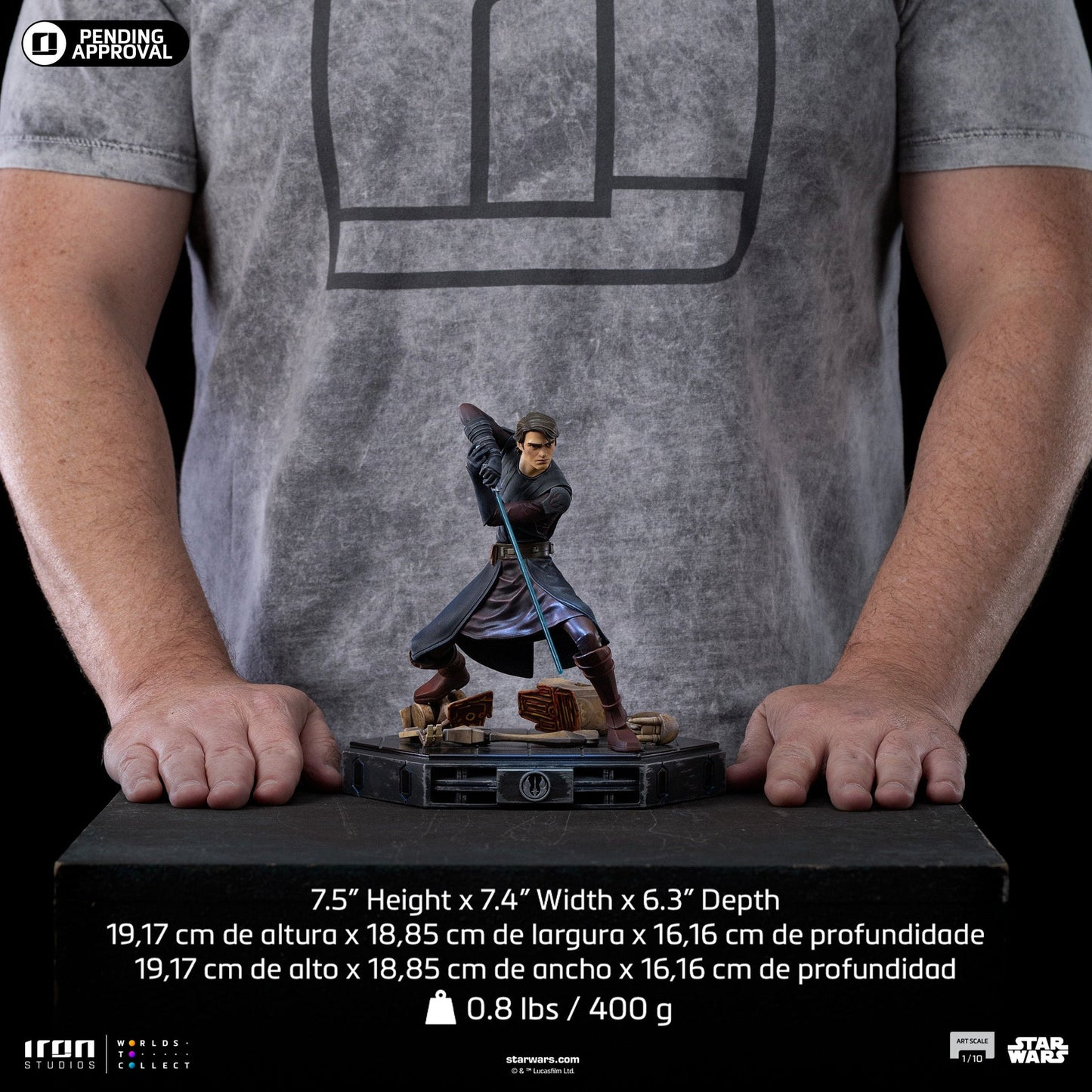 Statue Anakin Skywalker - Star Wars: Clone Wars - Art Scale 1/10