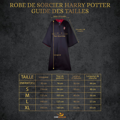 Robe de Sorcier Gryffondor Enfants