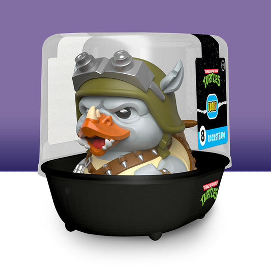 teenage mutant ninja turtles rocksteady tubbz first edition