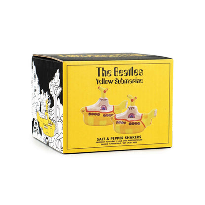Salière et poivrière en céramique The Beatles - Yellow Submarine