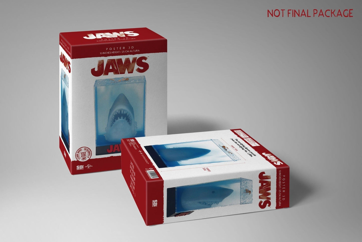 Jaws 3D Movie Poster 