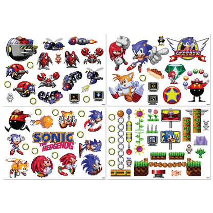 Stickers tech Sonic - Retro