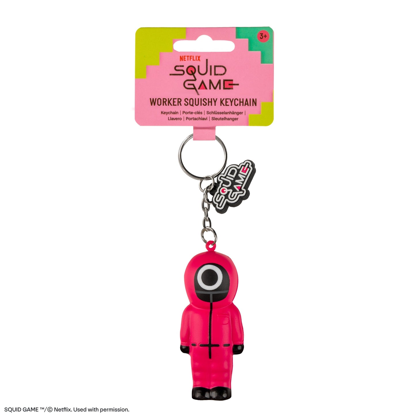 Porte-clés Squishy Soldat Cercle