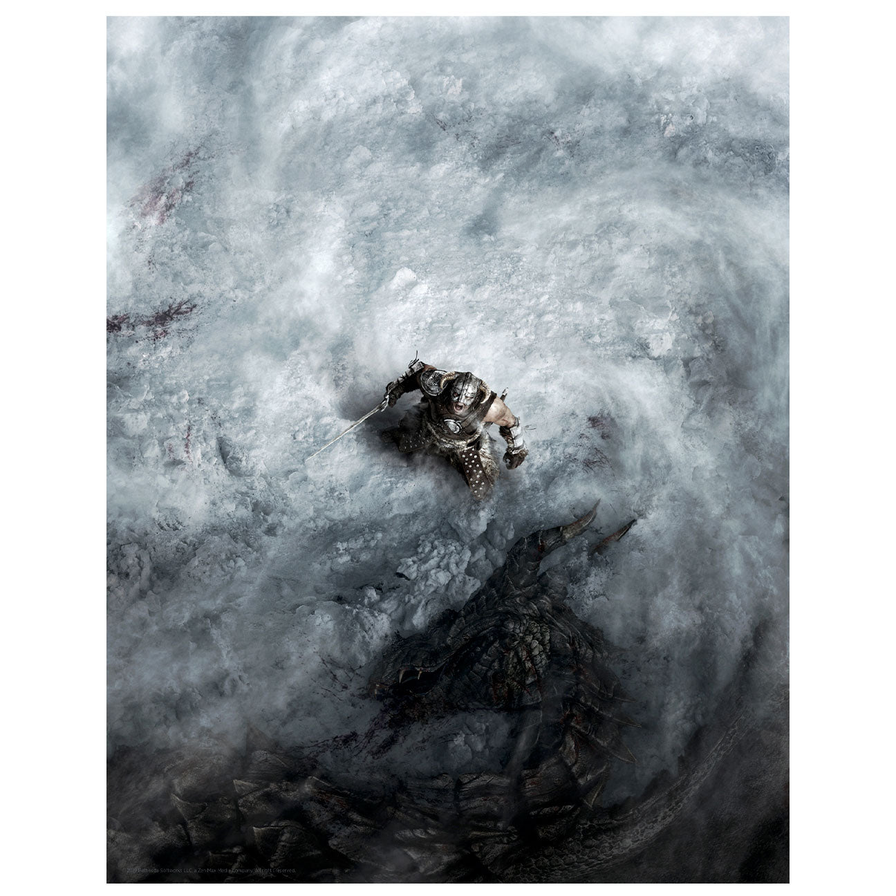 Affiche collector The Elder Scrolls V: Skyrim