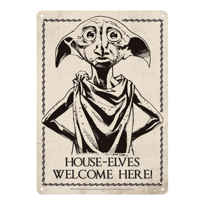 Plaque décorative en métal Harry Potter - Dobby