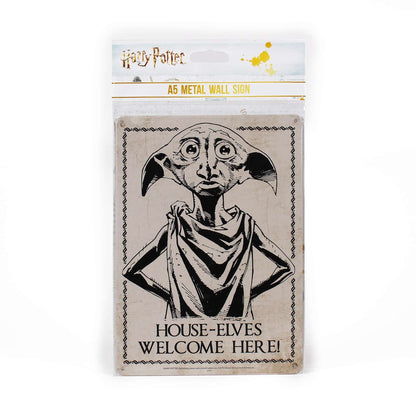 Plaque décorative en métal Harry Potter - Dobby