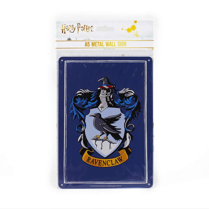Plaque décorative en métal Harry Potter - Serdaigle