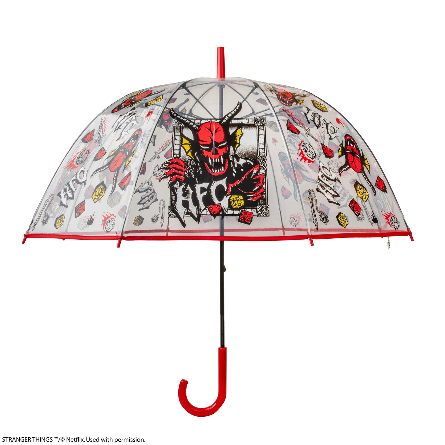 Parapluie Transparent Hellfire Club