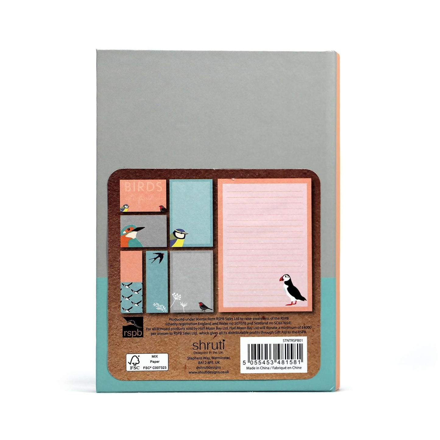 A6 RSPB Sticky Notes - Birds