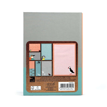 A6 RSPB Sticky Notes - Birds