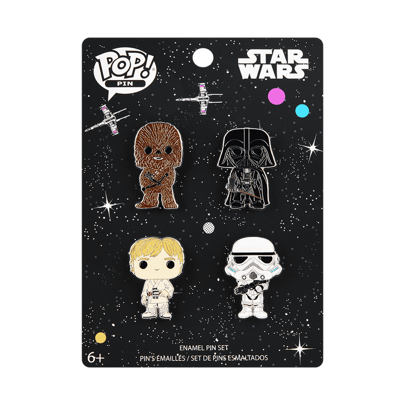 Star Wars - Pop! Pin 4 Pack 