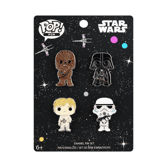 Star Wars - Pop! Pin 4 Pack