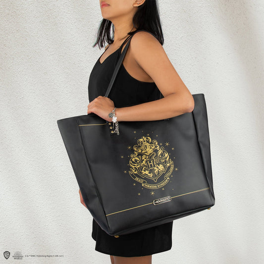 Hogwarts Tragetasche Schwarz