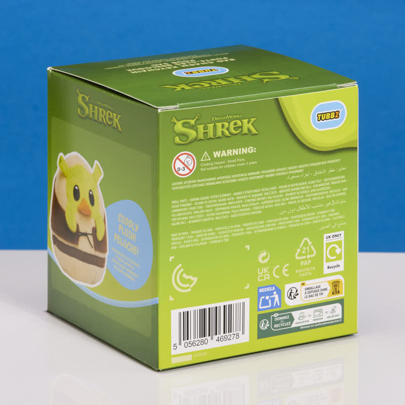 Porte-clés peluche TUBBZ Shrek : Shrek