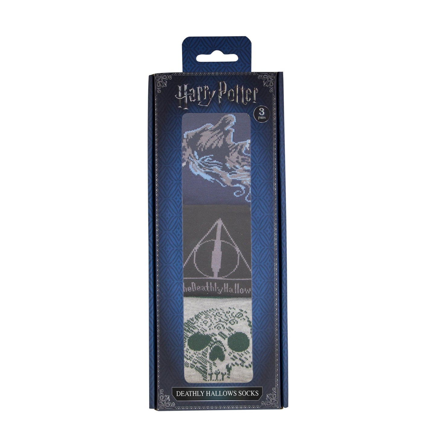*Set de 3 Paires de Chaussettes Les Reliques de la Mort Edition Deluxe