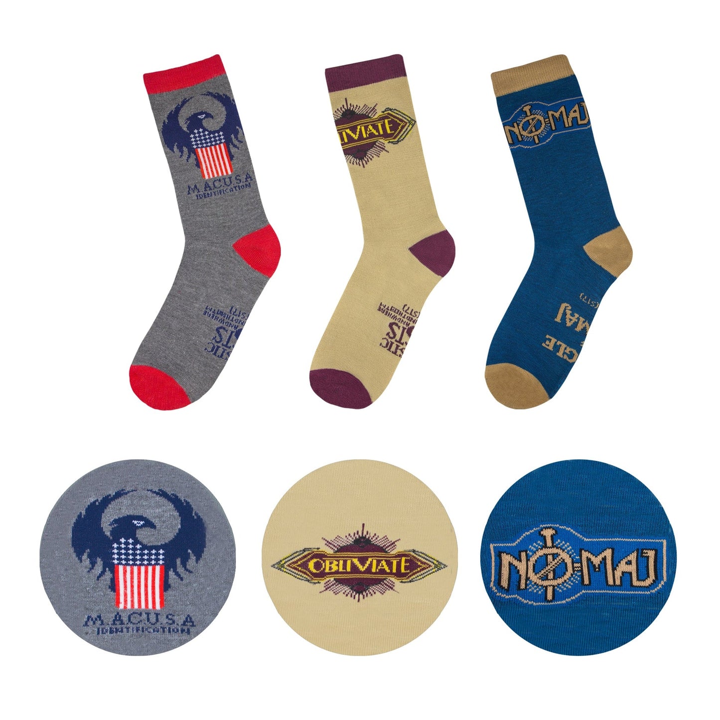 *Set de 3 Paires de Chaussettes MACUSA Edition Deluxe