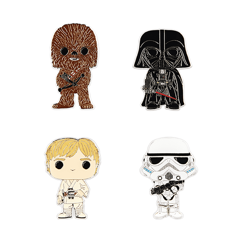 Star Wars – Pop! Pin 4er-Pack 