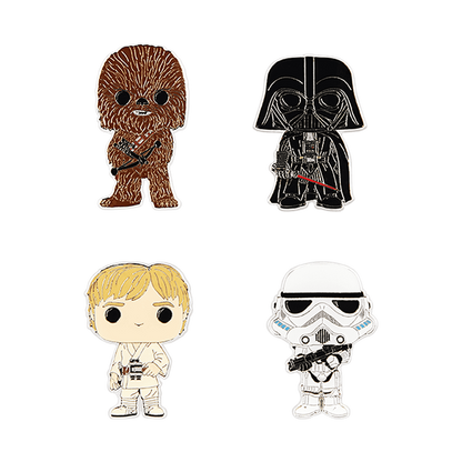 Star Wars - Pop! Pin 4 Pack 