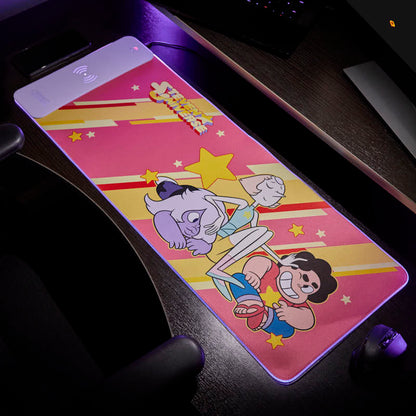 Steven Universe – Übergroße Gaming-Matte & Mobile Ladestation