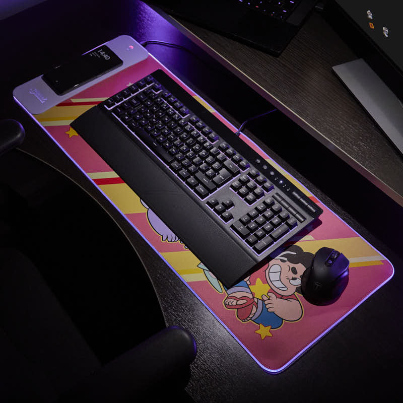 Steven Universe – Übergroße Gaming-Matte & Mobile Ladestation