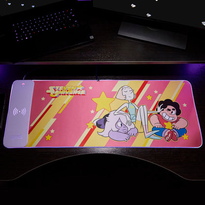 Steven Universe – Übergroße Gaming-Matte & Mobile Ladestation