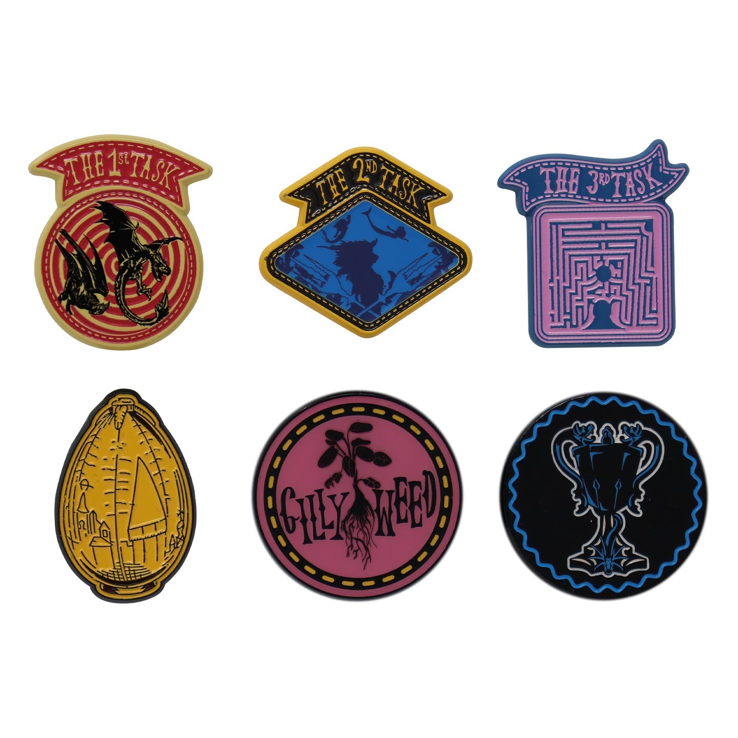 Pin's Harry Potter - Set of 6 Triwizard Tournament