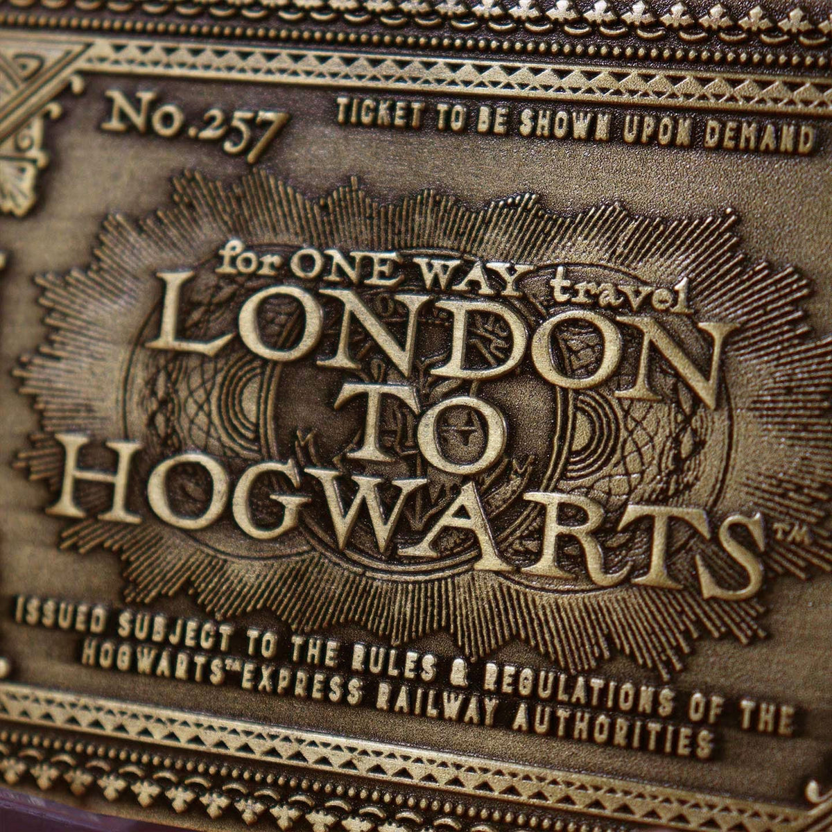 Ticket collector Harry Potter - Hogwarts Express Train