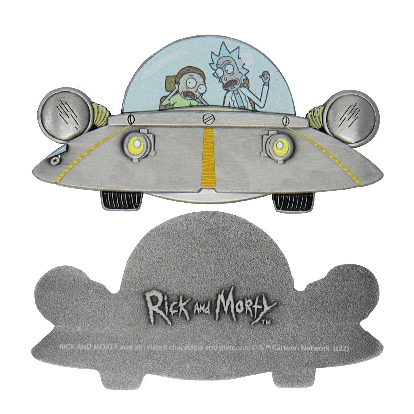 Médaillon collector Rick and Morty