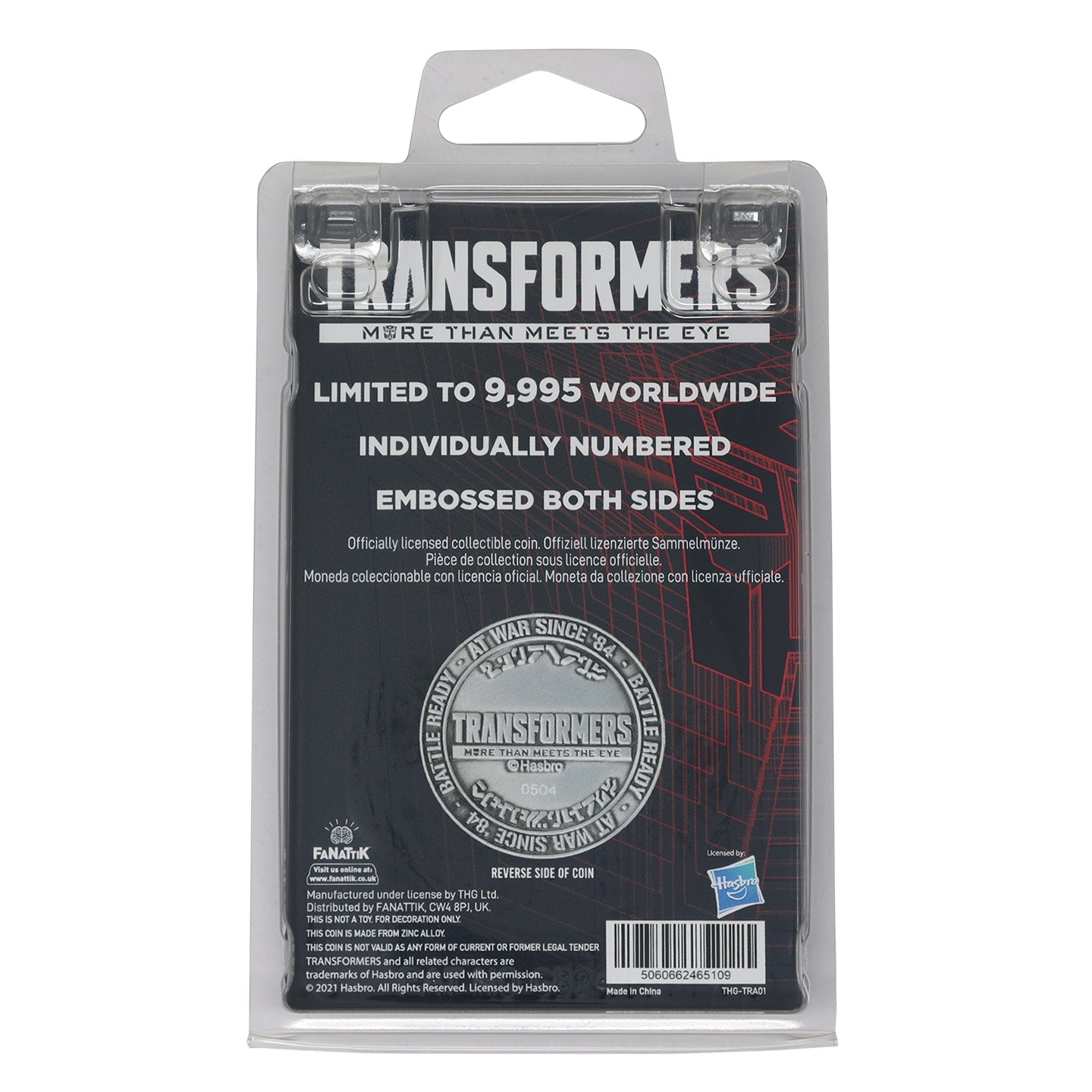 Pièce collector Transformers